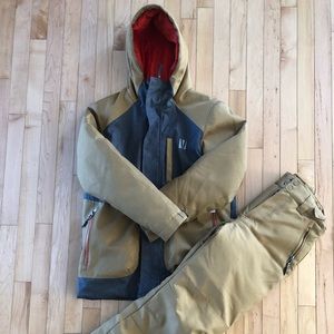 Winter jacket and pants for boys